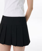 MUSINSA STANDARD WOMAN MUSINSA STANDARD WOMAN Women's Low Rise Pleated Mini Skirt [Black]
