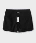 MUSINSA STANDARD WOMAN MUSINSA STANDARD WOMAN Women's Low Rise Pleated Mini Skirt [Black]