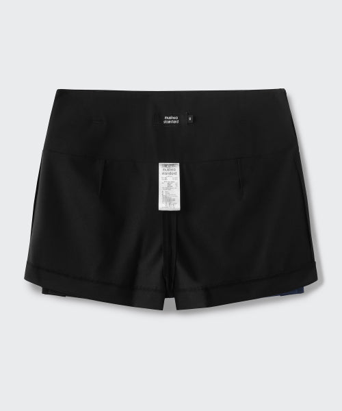MUSINSA STANDARD WOMAN MUSINSA STANDARD WOMAN Women's Low Rise Pleated Mini Skirt [Black]
