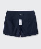 MUSINSA STANDARD WOMAN MUSINSA STANDARD WOMAN Women's Low Rise Pleated Mini Skirt [Navy]