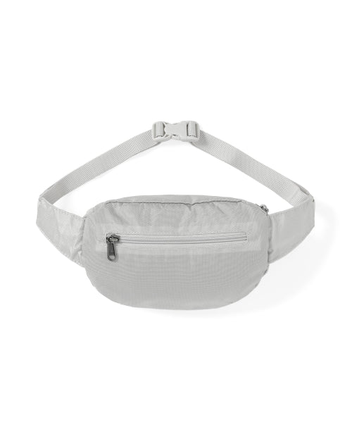 THISISNEVERTHAT THISISNEVERTHAT Washed Nylon Waist Bag Cream