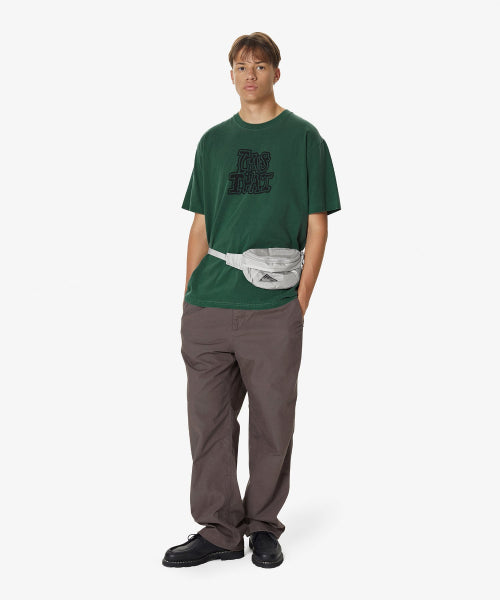 THISISNEVERTHAT THISISNEVERTHAT Washed Nylon Waist Bag Cream