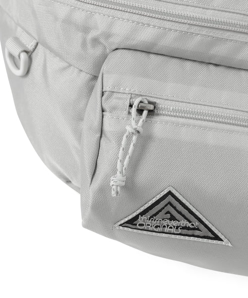THISISNEVERTHAT THISISNEVERTHAT Washed Nylon Lumbar Pack Cream