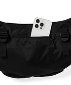 THISISNEVERTHAT THISISNEVERTHAT Washed Nylon Lumbar Pack Black