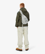 THISISNEVERTHAT THISISNEVERTHAT Washed Nylon Sling Bag Cream