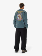 THISISNEVERTHAT THISISNEVERTHAT Basketball Hoop L/S Tee Navy