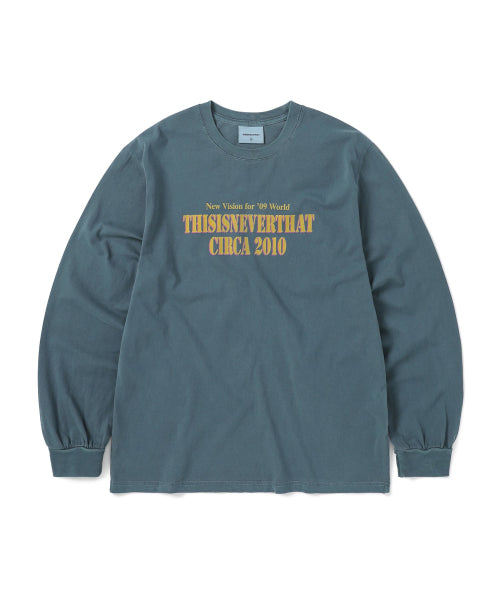 THISISNEVERTHAT THISISNEVERTHAT Basketball Hoop L/S Tee Navy
