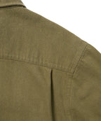 THISISNEVERTHAT THISISNEVERTHAT Half Zip Shirt Olive
