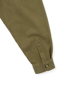 THISISNEVERTHAT THISISNEVERTHAT Half Zip Shirt Olive