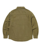 THISISNEVERTHAT THISISNEVERTHAT Half Zip Shirt Olive
