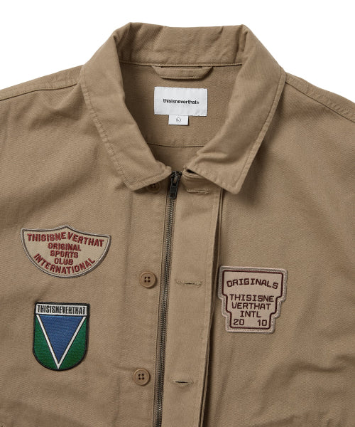 THISISNEVERTHAT THISISNEVERTHAT Souvenir Jacket Khaki