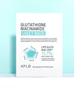 APLB APLB Glutathione Niacinamide Sheet Mask 10pcs