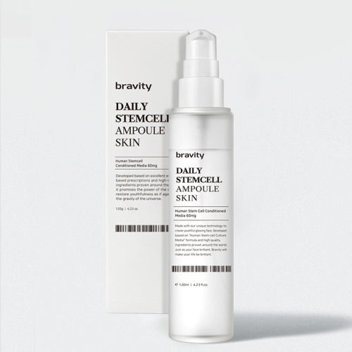 BRAVITY Daily stem cell culture skin + lotion set