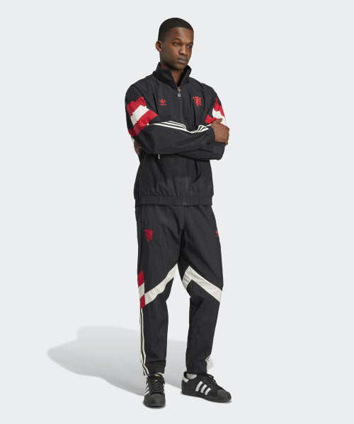 ADIDAS ADIDAS Manchester United Track Pants - Black: Red