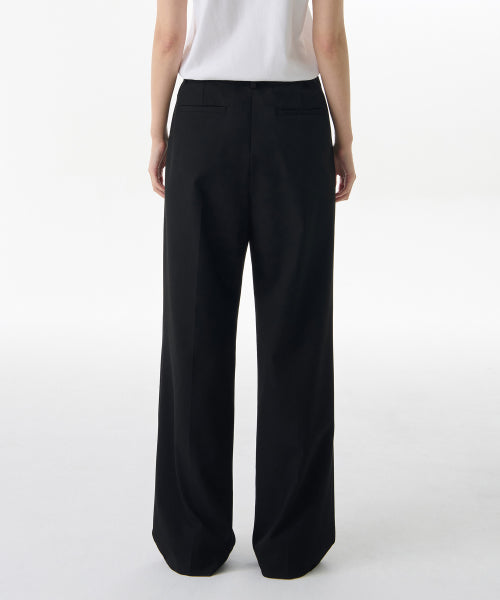 MUSINSA STANDARD WOMAN MUSINSA STANDARD WOMAN Slacks Low Waist Deep Tuck [Size]