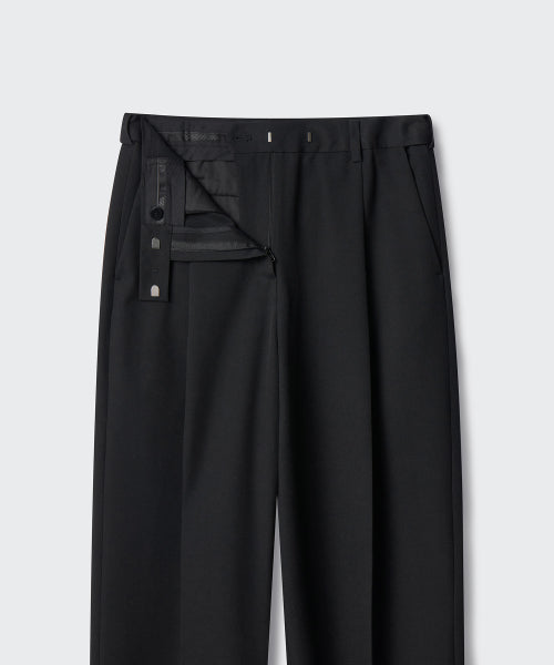 MUSINSA STANDARD WOMAN MUSINSA STANDARD WOMAN Slacks Low Waist Deep Tuck [Size]