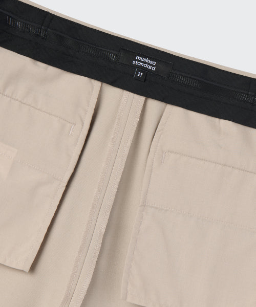 MUSINSA STANDARD WOMAN MUSINSA STANDARD WOMAN Slacks Low Waist Deep Tuck