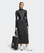 ADIDAS ADIDAS Firebird zip-up maxi skirt - Black