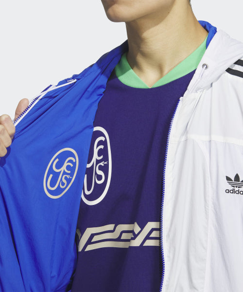 ADIDAS ADIDAS Reversible Jacket - White:Blue