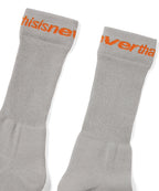 THISISNEVERTHAT THISISNEVERTHAT D/SP-Logo Socks Grey