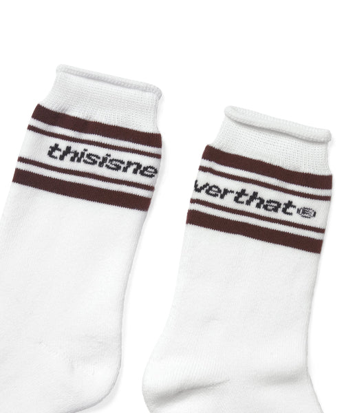 THISISNEVERTHAT THISISNEVERTHAT Striped Socks White