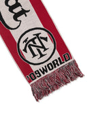 THISISNEVERTHAT THISISNEVERTHAT Football Scarf Red