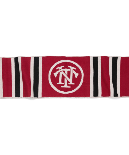 THISISNEVERTHAT THISISNEVERTHAT Football Scarf Red
