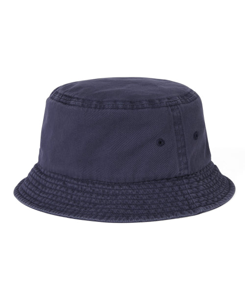 THISISNEVERTHAT THISISNEVERTHAT Overdyed SCT-Logo Bucket Hat Navy