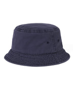 THISISNEVERTHAT THISISNEVERTHAT Overdyed SCT-Logo Bucket Hat Navy