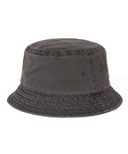 THISISNEVERTHAT THISISNEVERTHAT Overdyed SCT-Logo Bucket Hat Charcoal