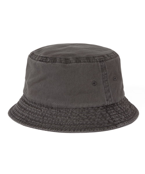 THISISNEVERTHAT THISISNEVERTHAT Overdyed SCT-Logo Bucket Hat Charcoal