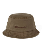 THISISNEVERTHAT THISISNEVERTHAT Overdyed SCT-Logo Bucket Hat Beige