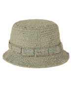 THISISNEVERTHAT THISISNEVERTHAT Damaged Denim Jungle Bucket Hat Washed Blue