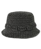 THISISNEVERTHAT THISISNEVERTHAT Damaged Denim Jungle Bucket Hat Black
