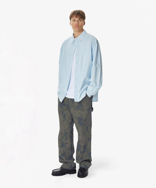 THISISNEVERTHAT THISISNEVERTHAT Bleached Double Knee Pant Blue