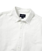 THISISNEVERTHAT THISISNEVERTHAT Overdyed T-Logo Oxford Shirt White