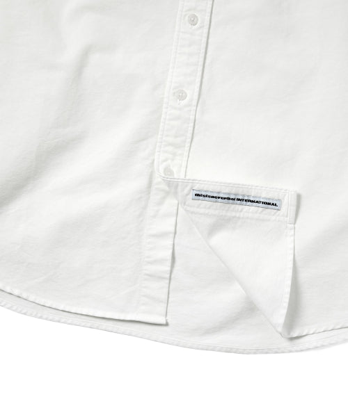 THISISNEVERTHAT THISISNEVERTHAT Overdyed T-Logo Oxford Shirt White