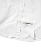 THISISNEVERTHAT THISISNEVERTHAT Overdyed T-Logo Oxford Shirt White