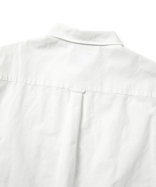 THISISNEVERTHAT THISISNEVERTHAT Overdyed T-Logo Oxford Shirt White