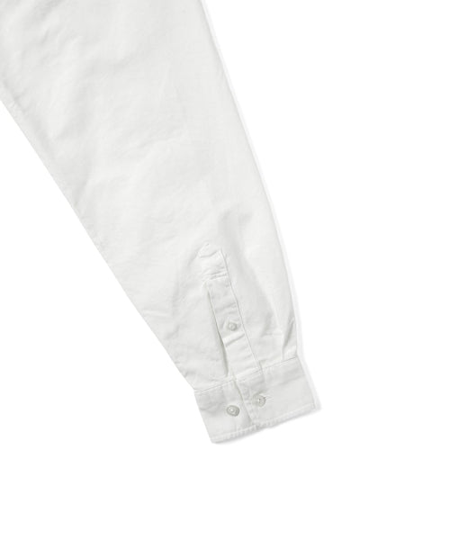 THISISNEVERTHAT THISISNEVERTHAT Overdyed T-Logo Oxford Shirt White