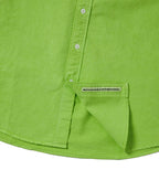 THISISNEVERTHAT THISISNEVERTHAT Overdyed T-Logo Oxford Shirt Green