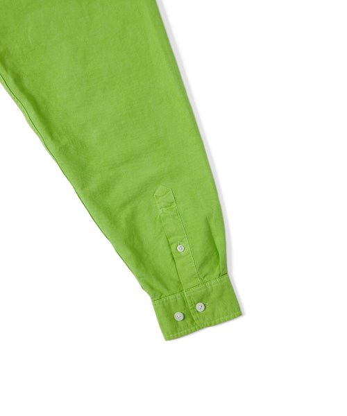 THISISNEVERTHAT THISISNEVERTHAT Overdyed T-Logo Oxford Shirt Green