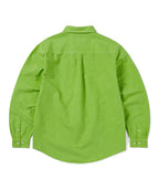 THISISNEVERTHAT THISISNEVERTHAT Overdyed T-Logo Oxford Shirt Green
