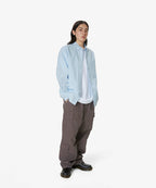 THISISNEVERTHAT THISISNEVERTHAT Overdyed T-Logo Oxford Shirt Blue