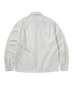 THISISNEVERTHAT THISISNEVERTHAT Damaged Denim Shirt Off White