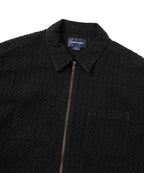 THISISNEVERTHAT THISISNEVERTHAT Damaged Denim Shirt Black