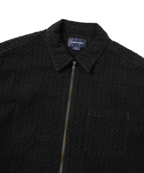THISISNEVERTHAT THISISNEVERTHAT Damaged Denim Shirt Black
