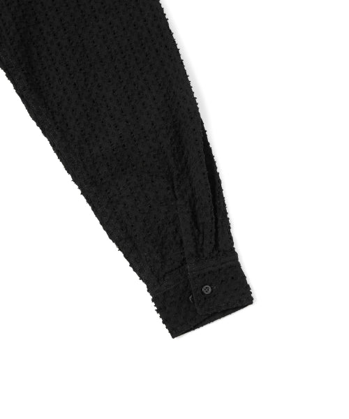 THISISNEVERTHAT THISISNEVERTHAT Damaged Denim Shirt Black