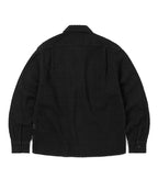 THISISNEVERTHAT THISISNEVERTHAT Damaged Denim Shirt Black