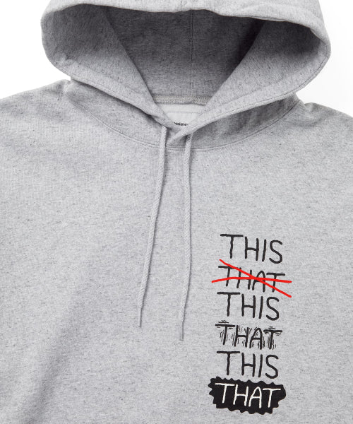 THISISNEVERTHAT THISISNEVERTHAT Skate Hoodie Heather Grey